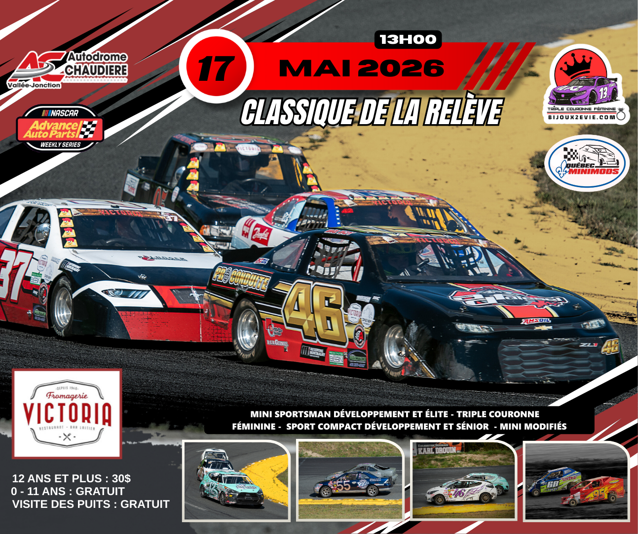 Classique de la relève - dimanche 17 mai 2026